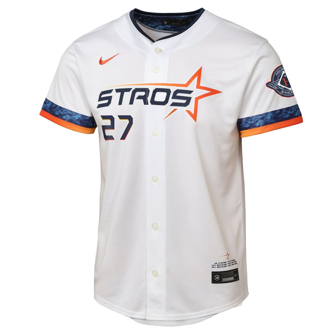 Houston Astros Jose Altuve Nike Youth 2025 City Connect Limited Player Jersey - White