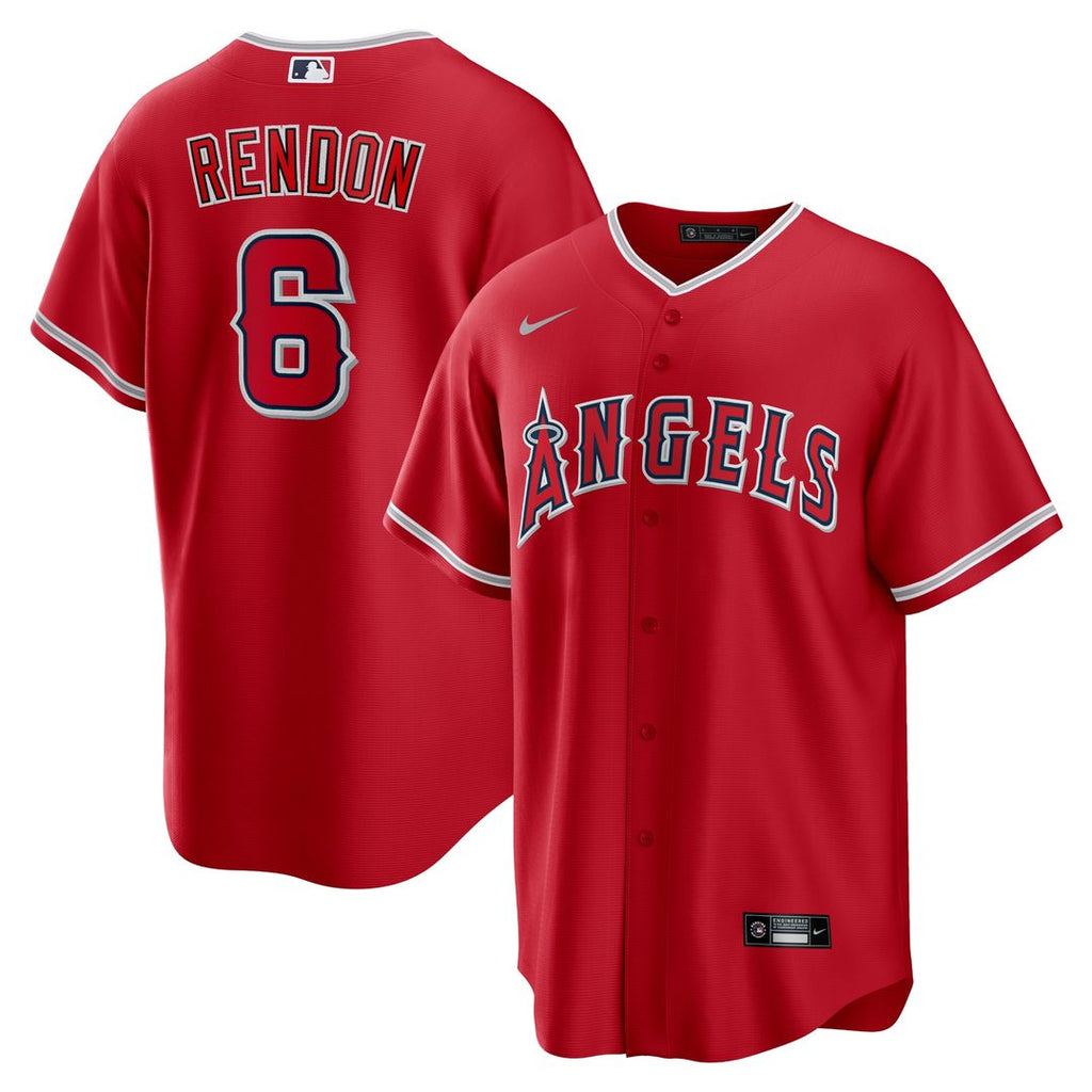 Los Angeles Angels Anthony Rendon Nike Alternate Replica Player Name Jersey - Red