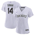 Colorado Rockies Ezequiel Tovar Nike Women's Home Replica Jersey - White