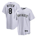 Colorado Rockies Ryan Ritter Nike Home Replica Jersey - White