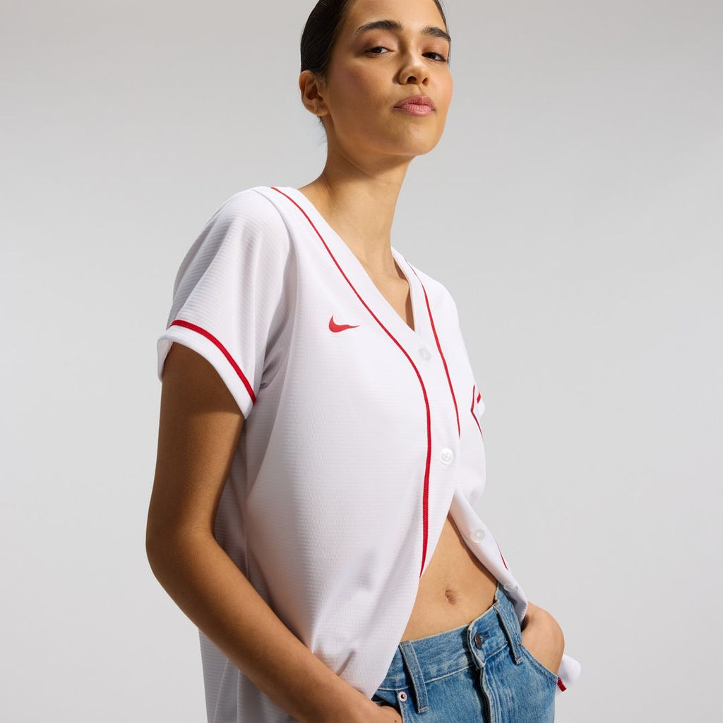 Cincinnati Reds Elly De La Cruz Nike Women's Home Replica Jersey - White