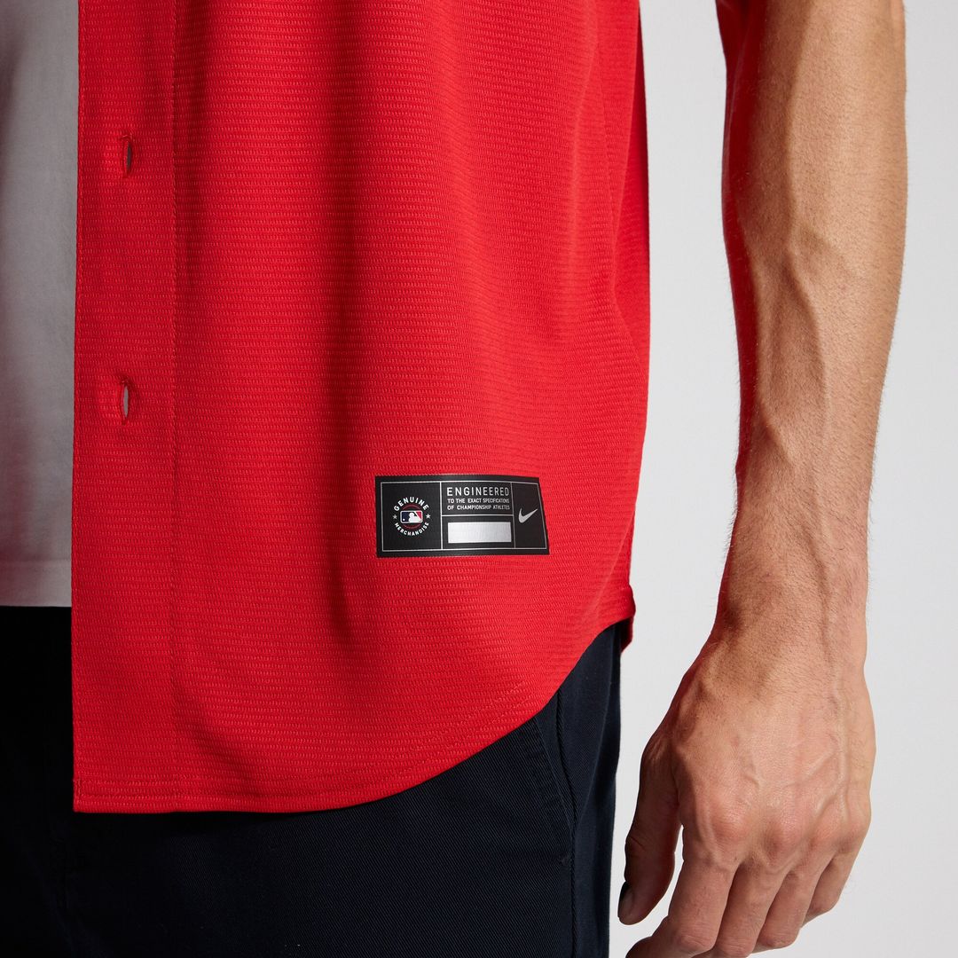 Cleveland Guardians Nike Alternate 2 Replica Jersey - Red