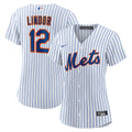 New York Mets Francisco Lindor Nike Women's Home Replica Player Jersey - White