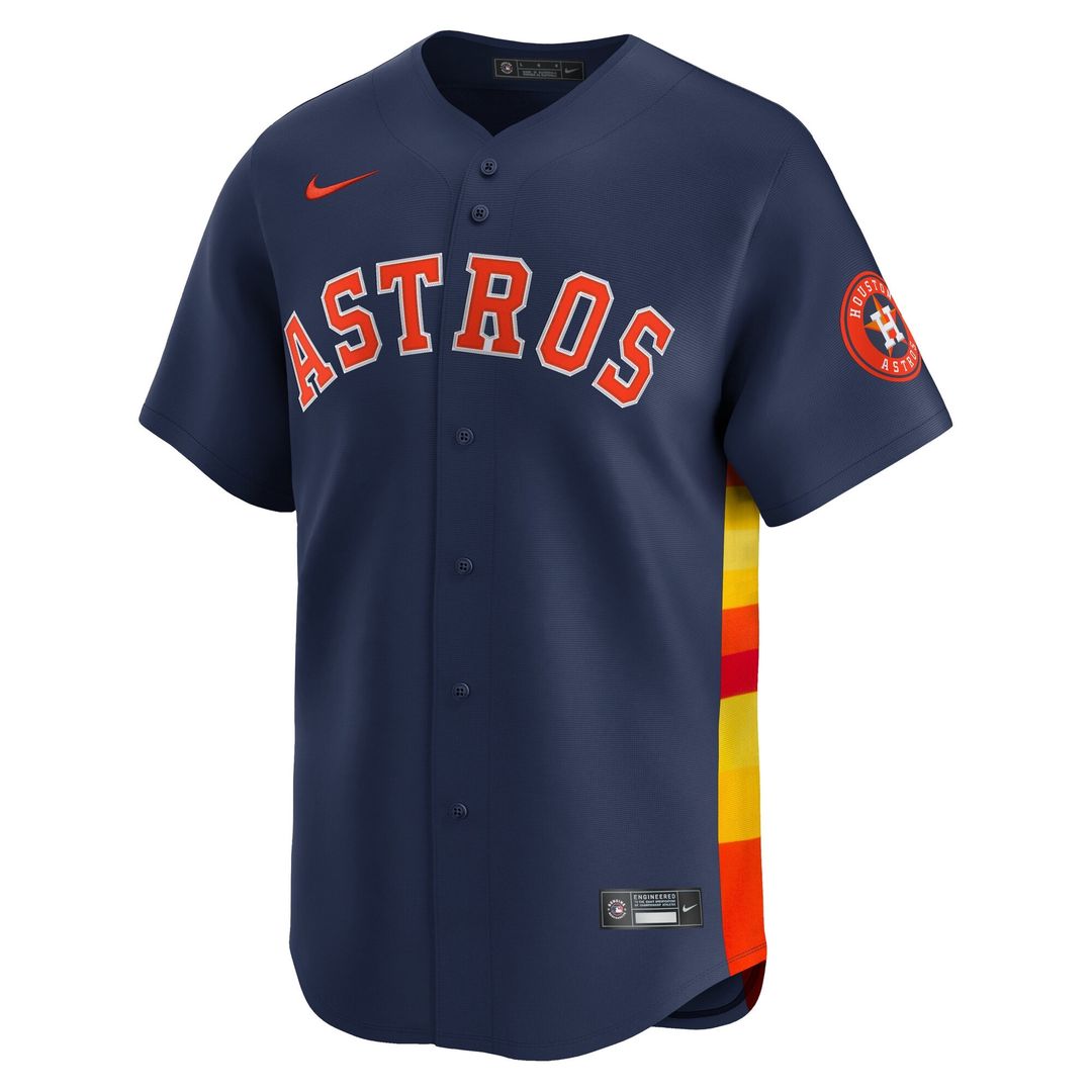 Houston Astros Jose Altuve Nike Alternate Limited Player Jersey - Navy