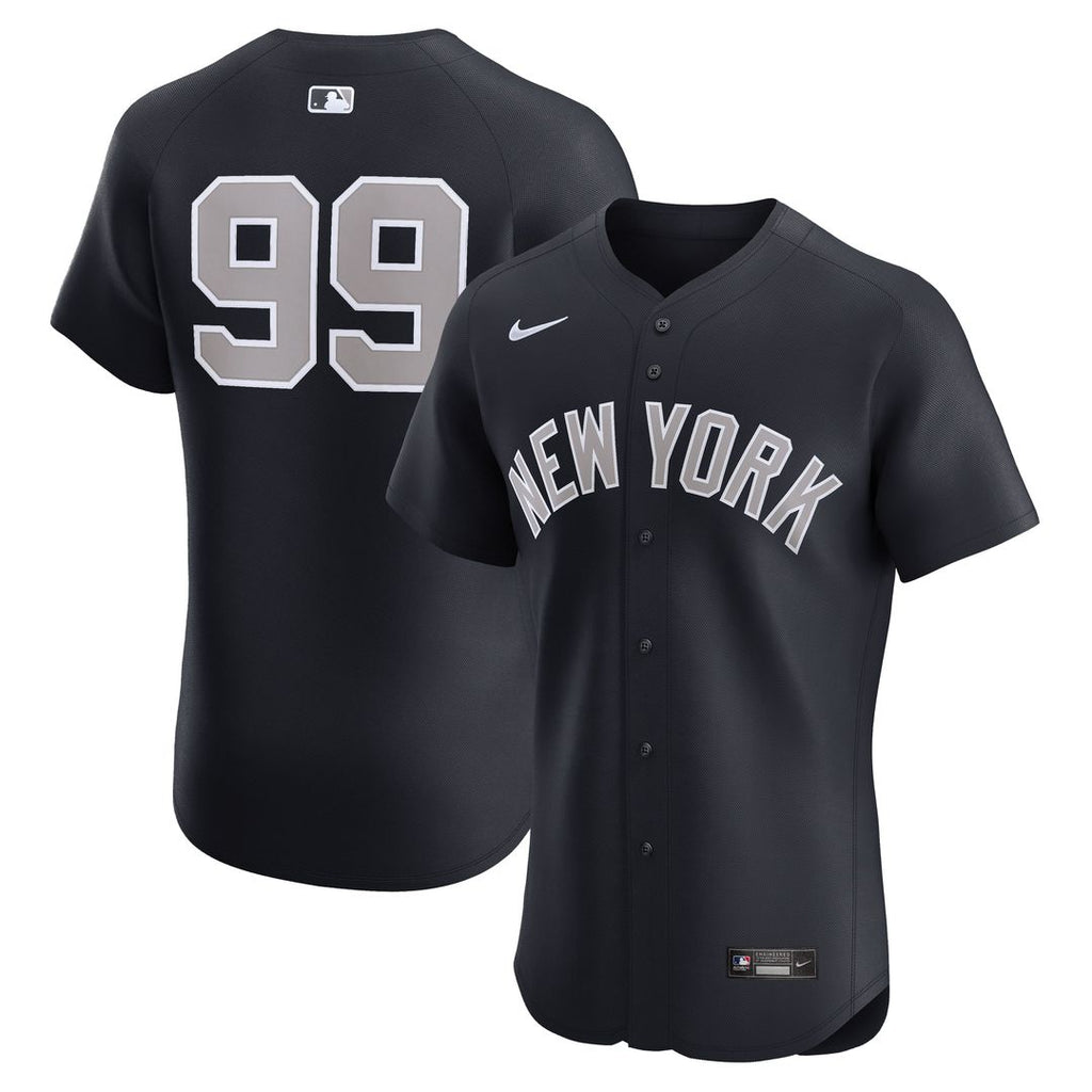 New York Yankees Aaron Judge Nike Alternate Elite Jersey - Navy