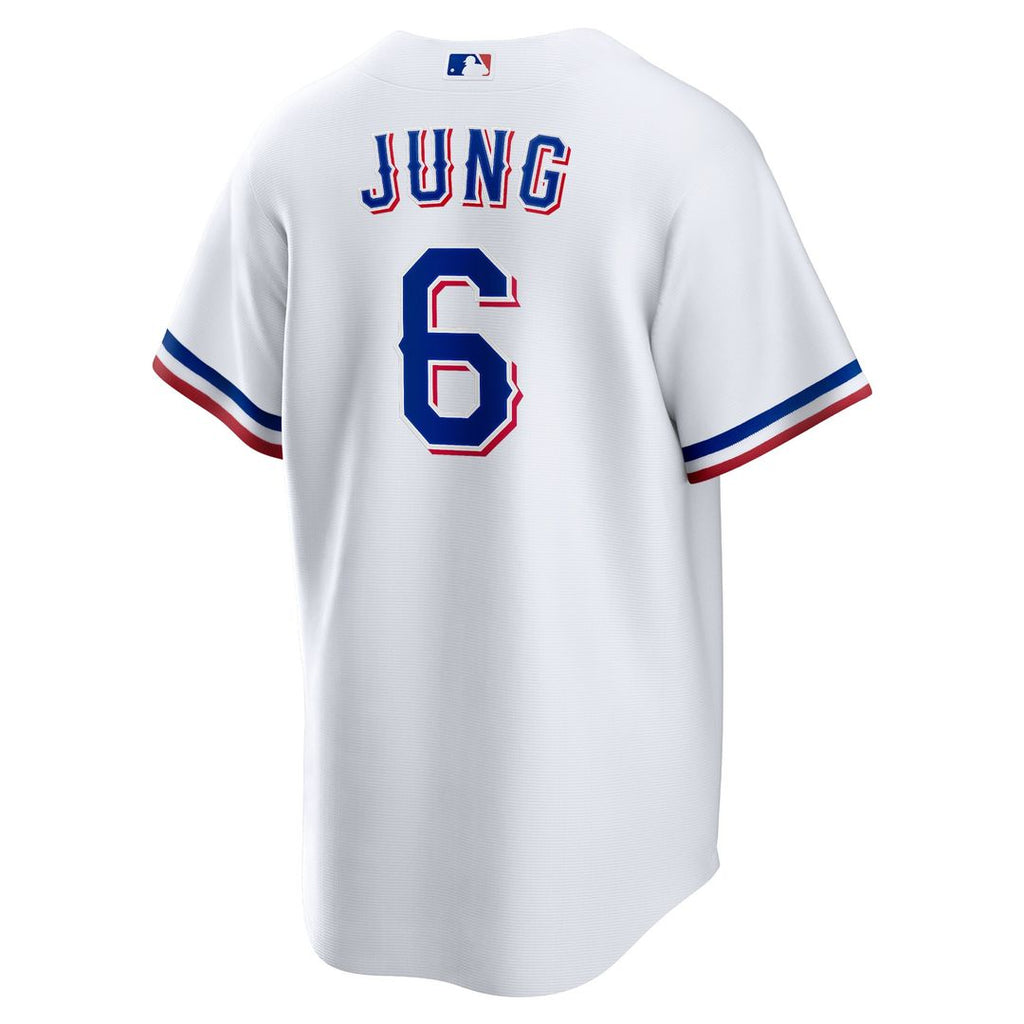 Texas Rangers Josh Jung Nike Replica Player Jersey - White