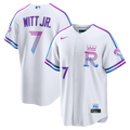 Kansas City Royals Bobby Witt Jr. Nike 2026 City Connect Stadium Jersey - White