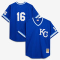 Kansas City Royals Bo Jackson Mitchell & Ness Cooperstown Big & Tall Mesh Batting Practice Jersey - Royal