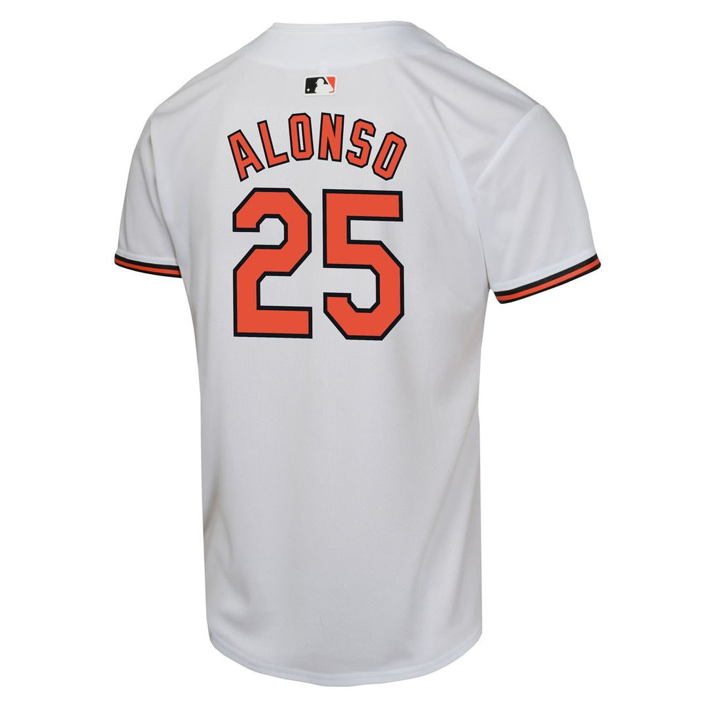 Baltimore Orioles Pete Alonso Nike Youth Game Player Jersey - White