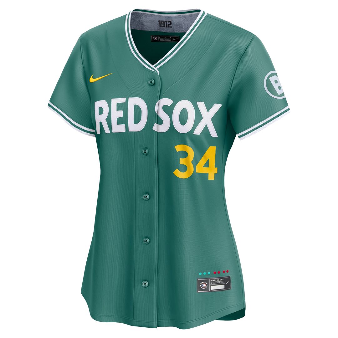 Boston Red Sox David Ortiz Nike Women's 2025 City Connect Limited Retired Player Jersey - Green