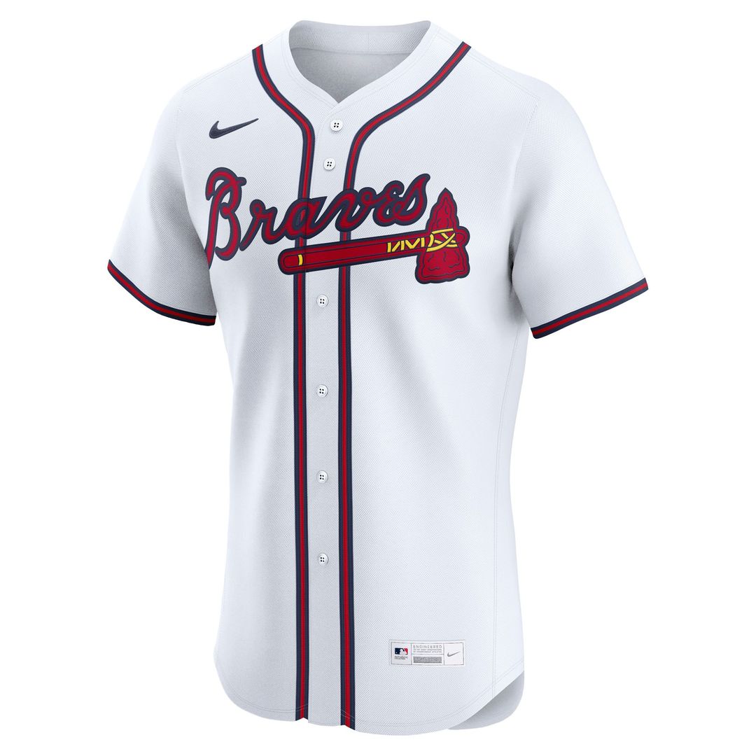 Atlanta Braves Ronald Acuña Jr. Nike Home Elite Player Jersey - White
