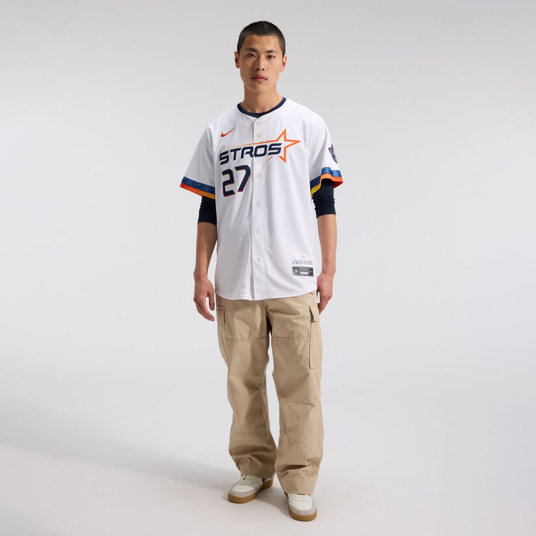 Houston Astros Jose Altuve Nike 2025 City Connect Limited Player Jersey - White