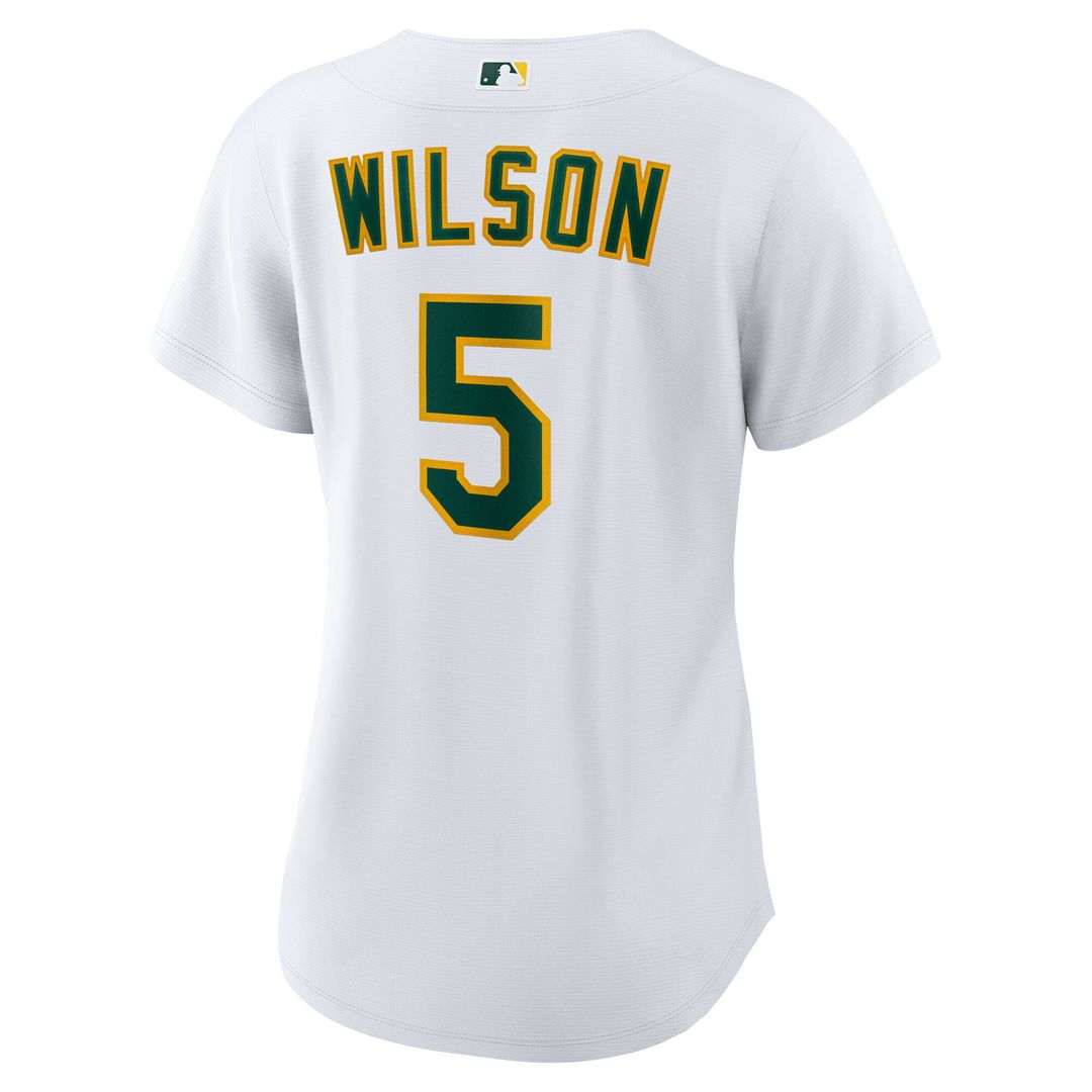 Athletics Jacob Wilson Nike Women's Home Replica Jersey - White