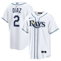 Tampa Bay Rays Yandy Díaz Nike Home Replica Jersey - White