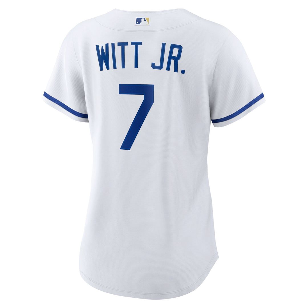 Kansas City Royals Bobby Witt Jr. Nike Women's Home Replica Player Jersey - White