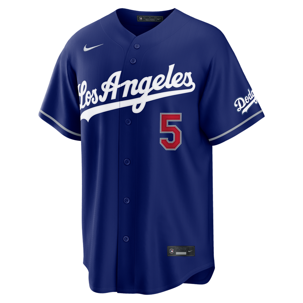 Los Angeles Dodgers Freddie Freeman Nike Home Stadium Jersey - White