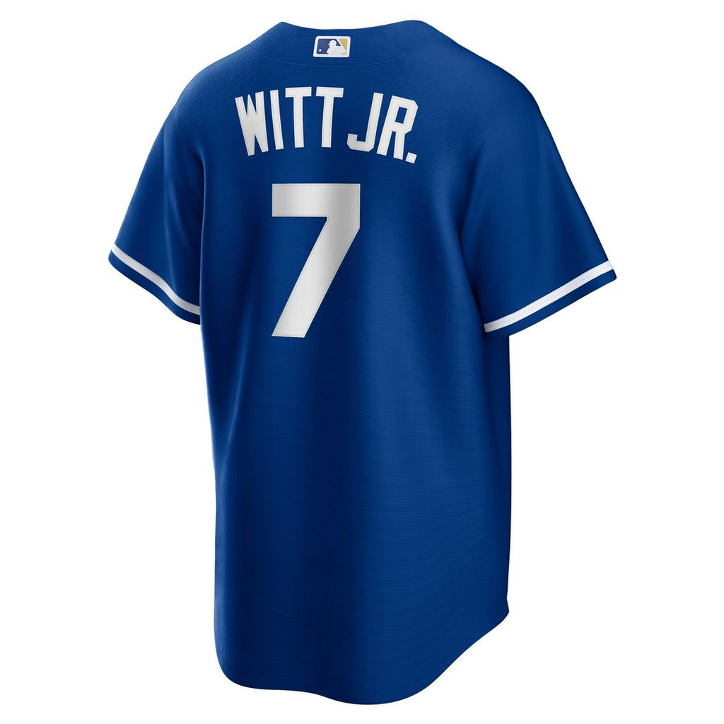Kansas City Royals Bobby Witt Jr. Nike Road Replica Jersey - Gray