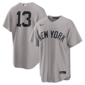 New York Yankees Jazz Chisholm Jr. Nike Road Replica Jersey - Gray