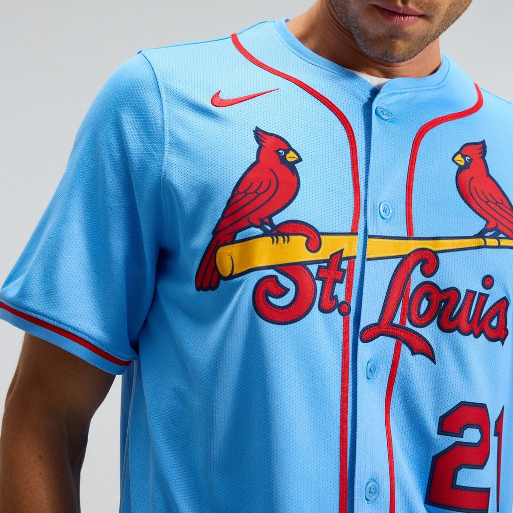 St. Louis Cardinals Lars Nootbaar Nike Alternate Limited Jersey - Light Blue