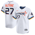 Houston Astros Jose Altuve Nike 2025 City Connect Limited Player Jersey - White