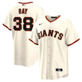 San Francisco Giants Robbie Ray Nike Home Replica Jersey - Cream