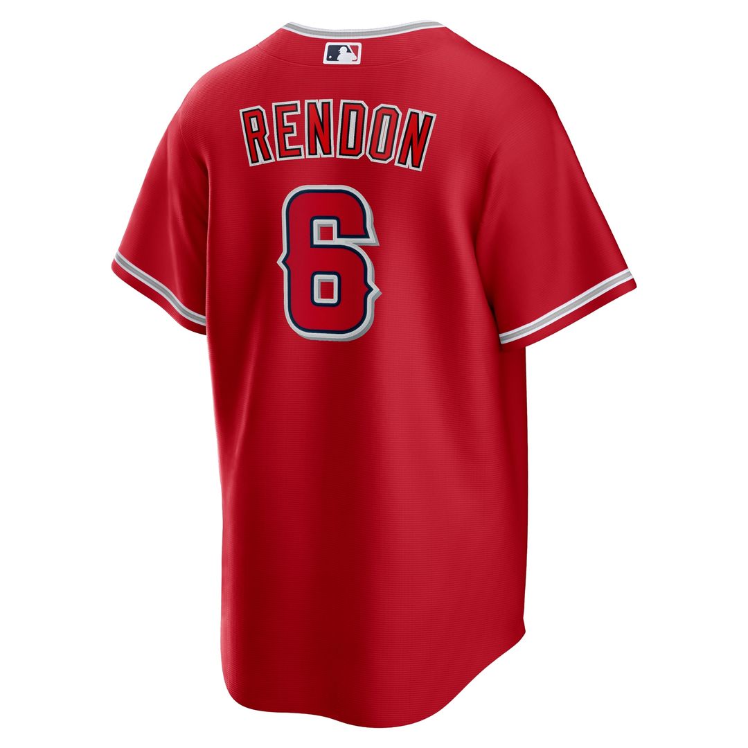 Los Angeles Angels Anthony Rendon Nike Alternate Replica Player Name Jersey - Red