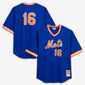 New York Mets Dwight Gooden Profile Big & Tall Cooperstown Mesh Batting Practice Jersey - Royal