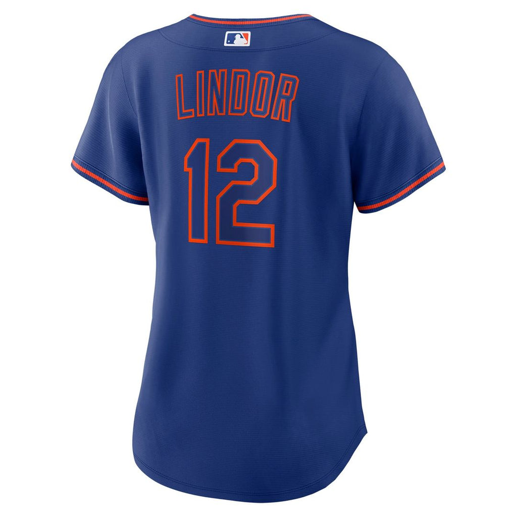 New York Mets Francisco Lindor Nike Women's Alternate Replica Jersey - Royal