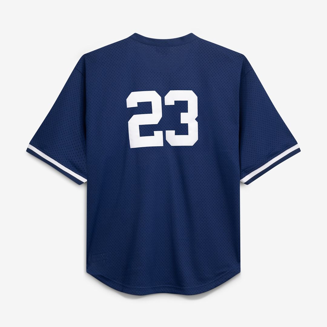 New York Yankees Don Mattingly Mitchell & Ness Cooperstown Big & Tall Mesh Batting Practice Jersey - Navy