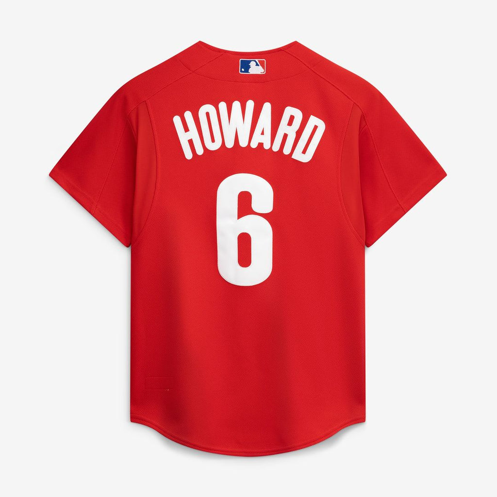 Philadelphia Phillies Ryan Howard Mitchell & Ness Cooperstown Batting Practice Jersey – Red