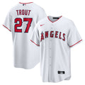 Los Angeles Angels Mike Trout Nike Home Replica Player Name Jersey - White