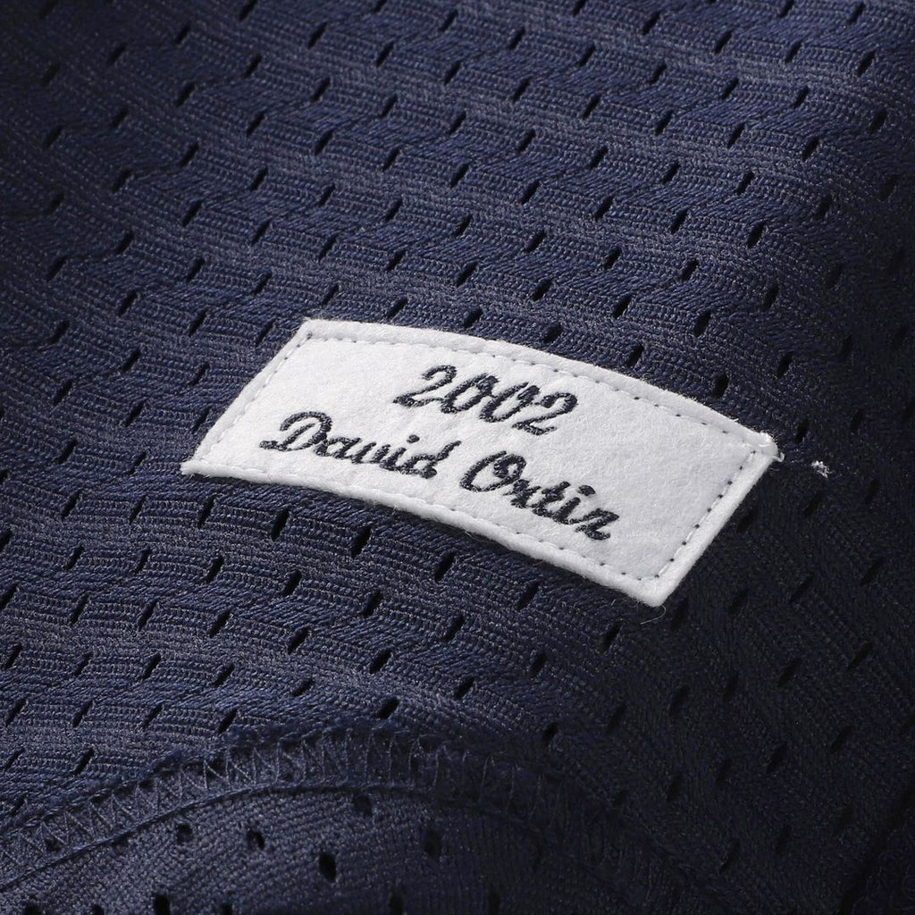 Minnesota Twins David Ortiz Mitchell & Ness Youth Cooperstown Mesh Batting Practice Jersey - Navy