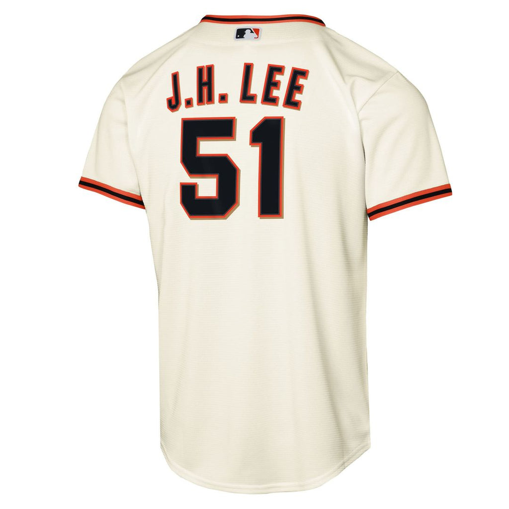 San Francisco Giants Jung Hoo Lee Nike Youth Home Replica Player Jersey - Cream