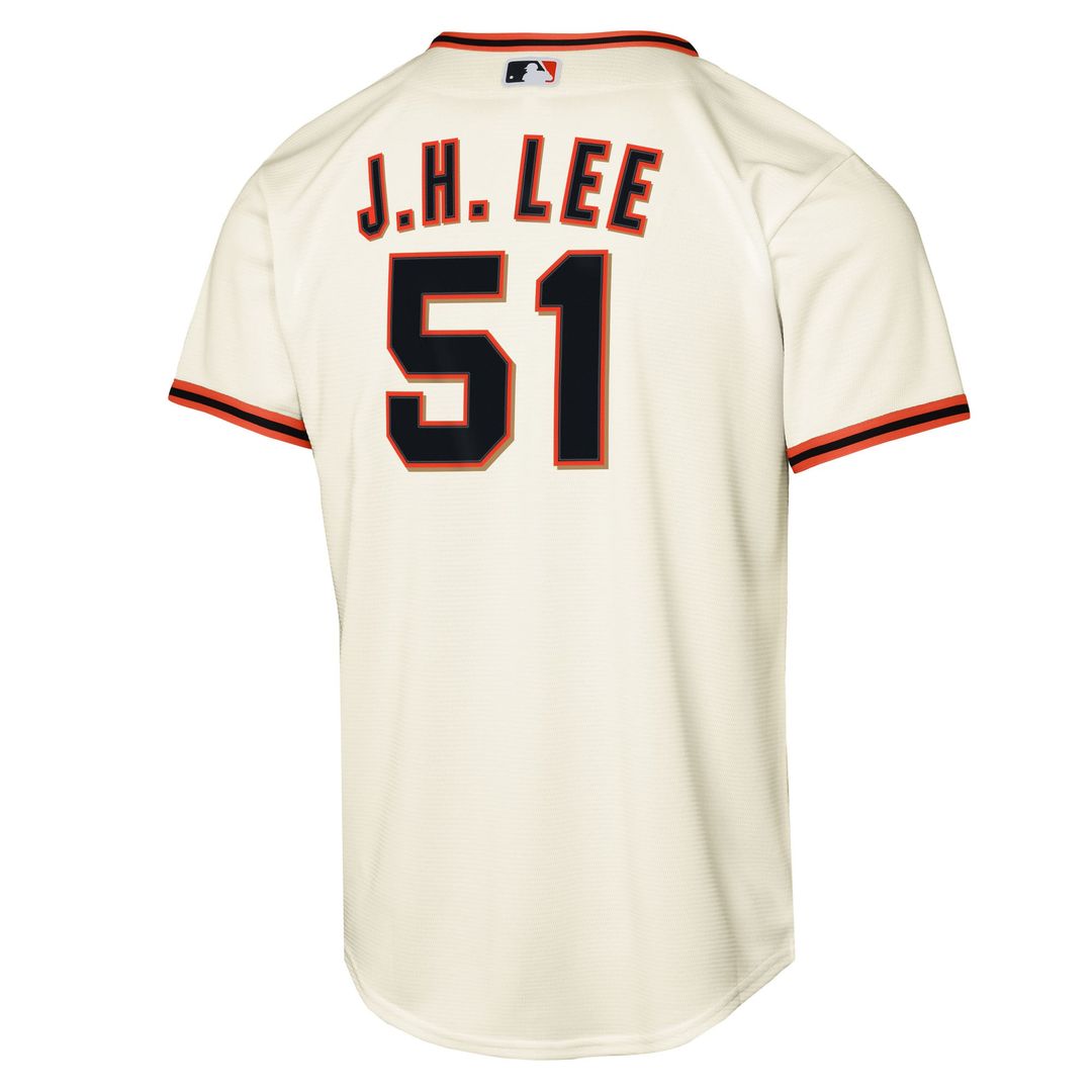 San Francisco Giants Jung Hoo Lee Nike Youth Home Replica Player Jersey - Cream
