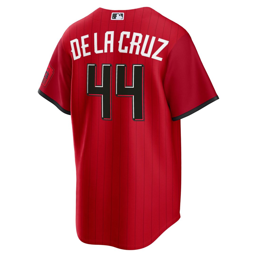 Cincinnati Reds Elly De La Cruz Nike 2026 City Connect Stadium Jersey - Red
