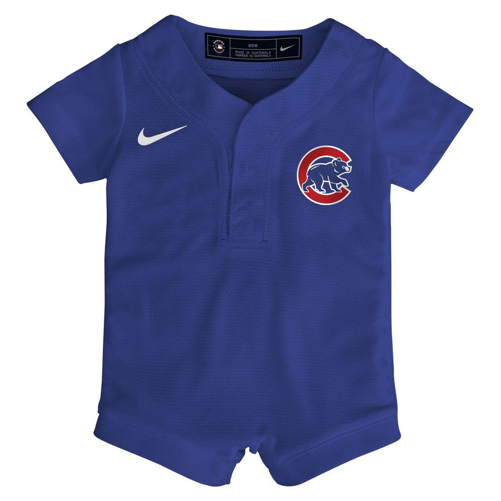 Chicago Cubs Nike Infant Alternate Replica Romper Jersey - Royal