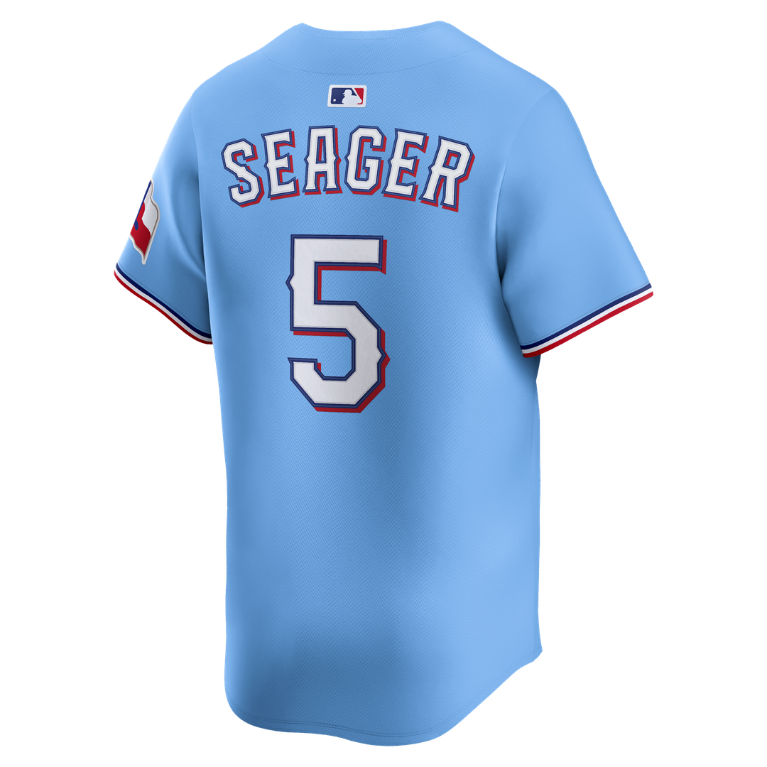 Texas Rangers Corey Seager Nike Alternate 2 Limited Jersey - Royal