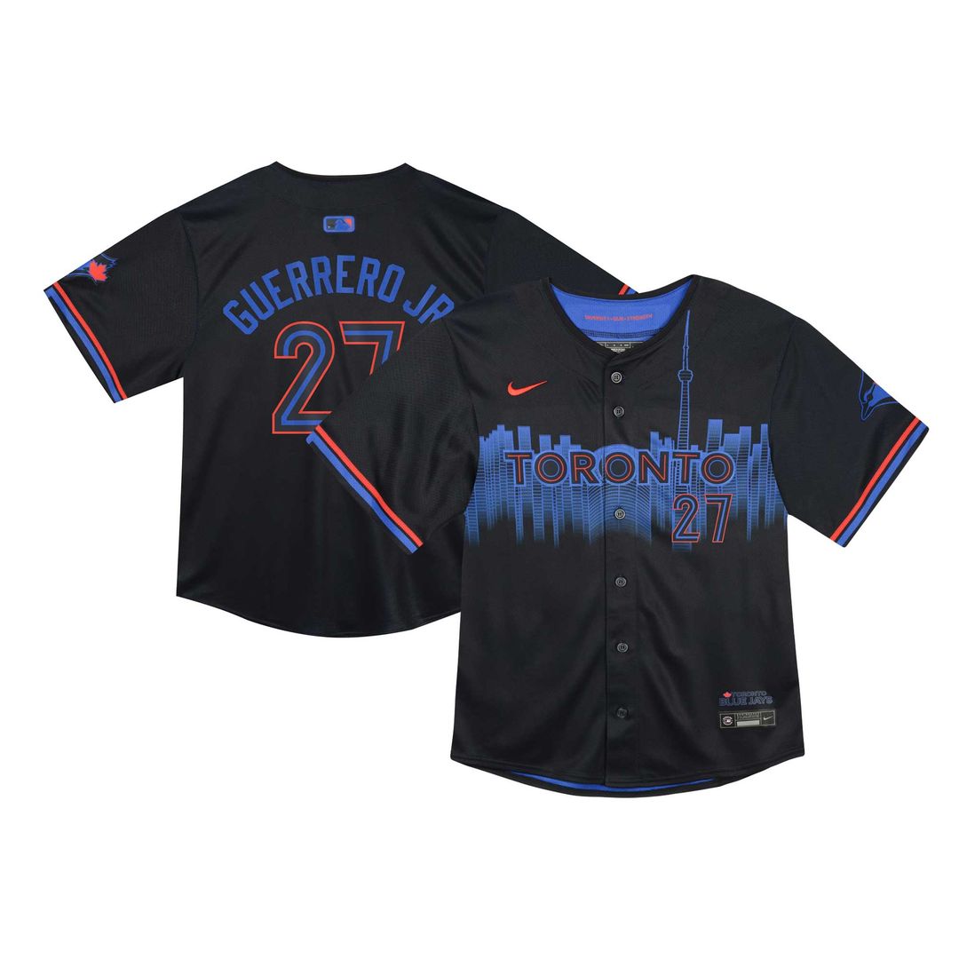 Toronto Blue Jays Vladimir Guerrero Jr. Nike Infant 2024 City Connect Limited Player Jersey - Navy