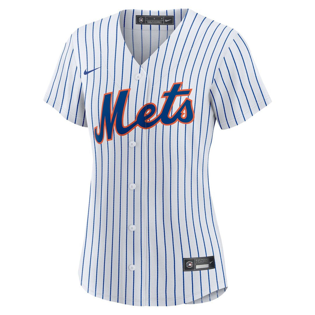 New York Mets Carson Benge Nike Women's Home Replica Jersey - White