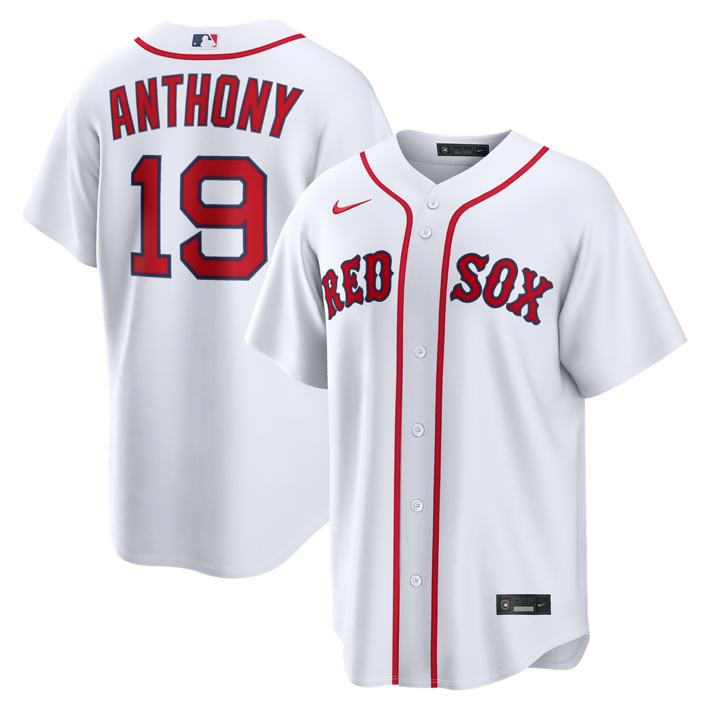 Boston Red Sox Roman Anthony Nike Home Replica Jersey - White