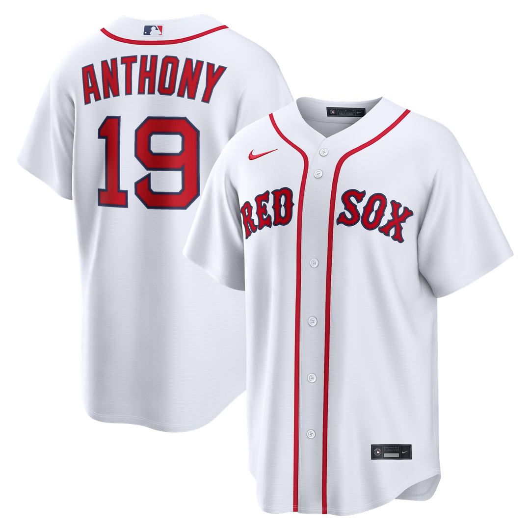 Boston Red Sox Roman Anthony Nike Home Replica Jersey - White