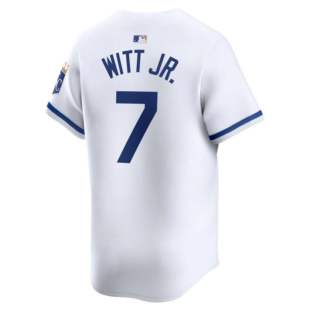 Kansas City Royals Bobby Witt Jr. Nike Home Limited Player Jersey - White