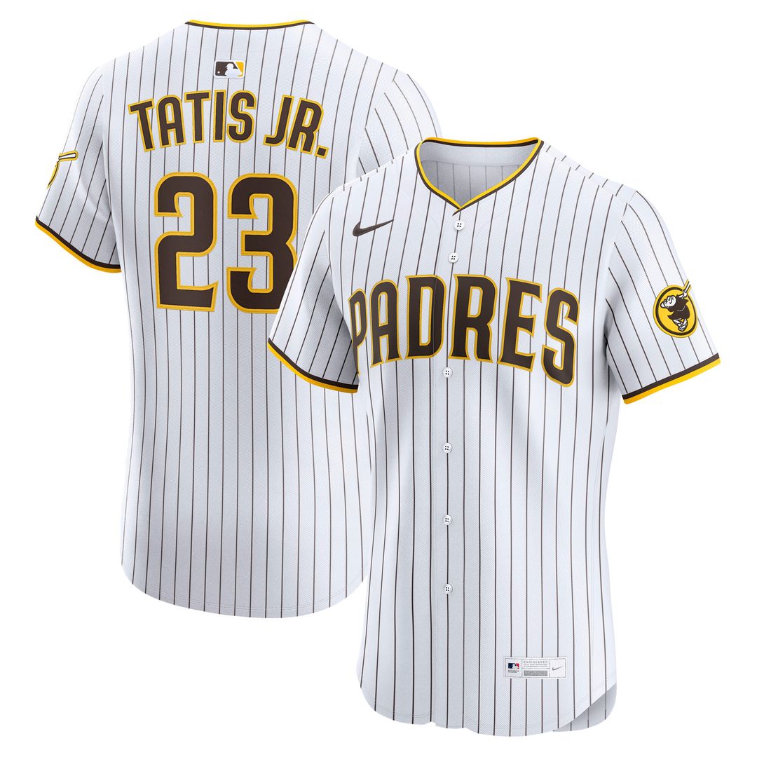 San Diego Padres Fernando Tatis Jr. Nike Home Elite Jersey - White
