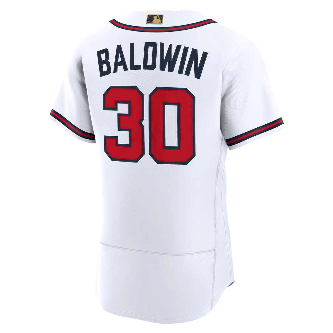 Atlanta Braves Drake Baldwin Nike MLB Awards Authentic Jersey - Red