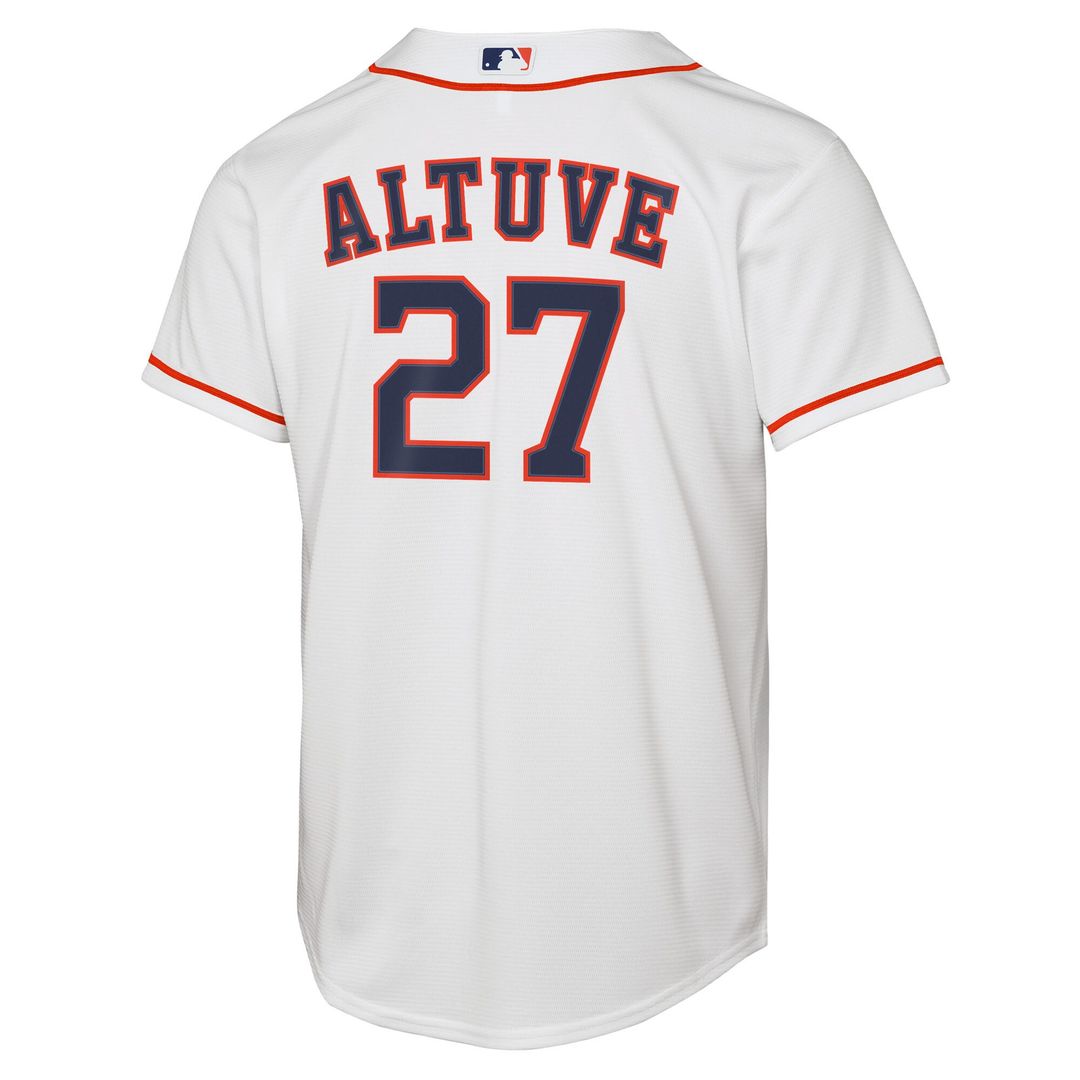 Houston Astros Jose Altuve Nike Youth Home Replica Player Jersey - White