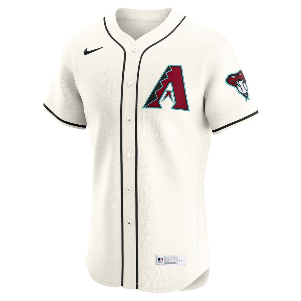 Arizona Diamondbacks Ketel Marte Nike Home Elite Jersey - Cream