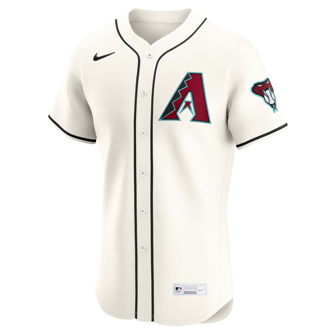 Arizona Diamondbacks Ketel Marte Nike Home Elite Jersey - Cream