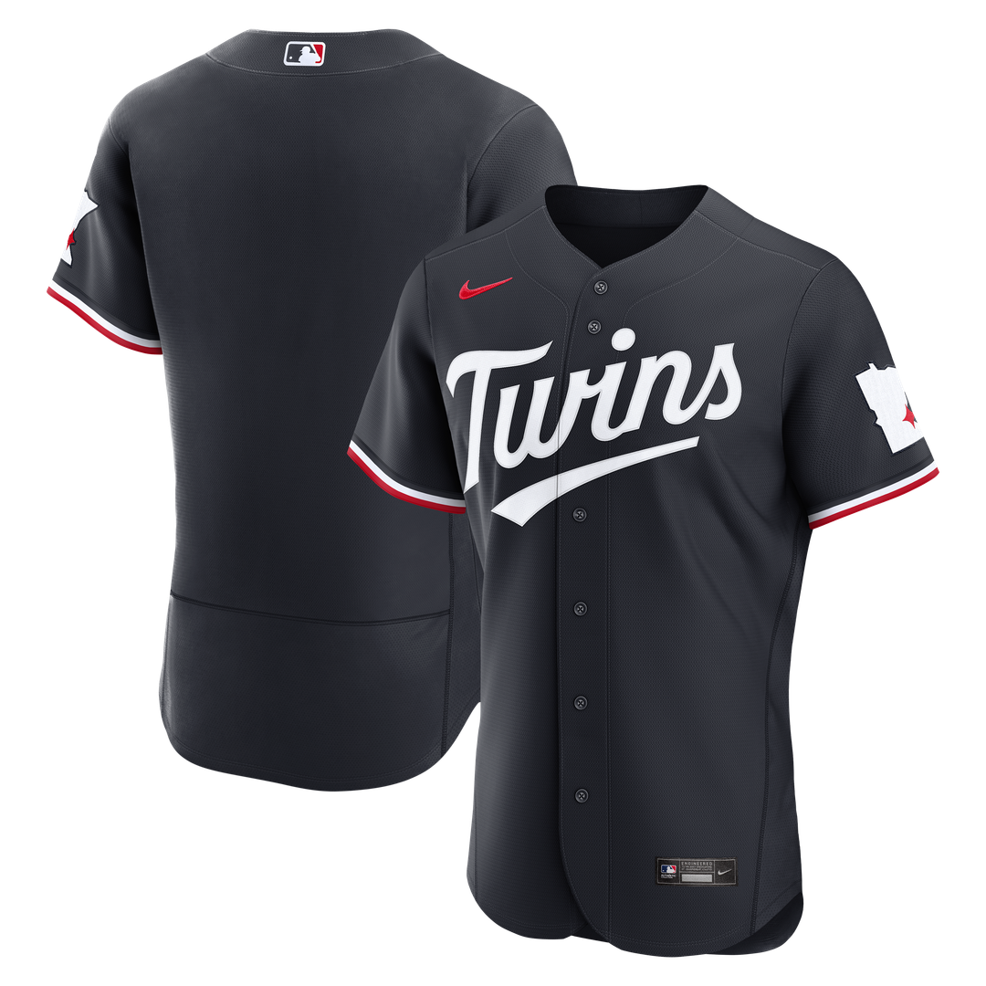 Minnesota Twins Nike Home Authentic Jersey - White