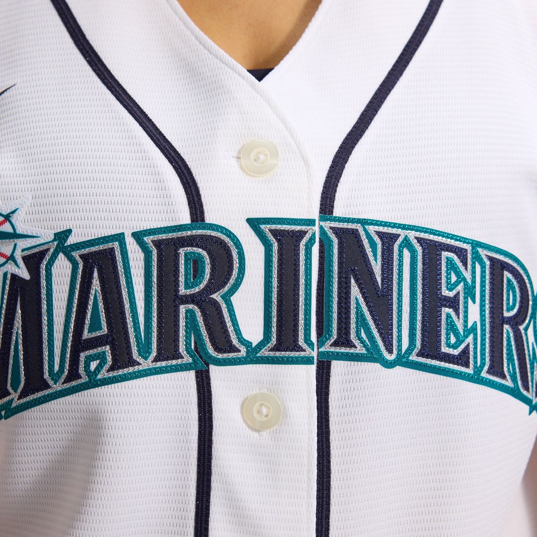 Seattle Mariners Cal Raleigh Nike Women's Home Replica Jersey - White