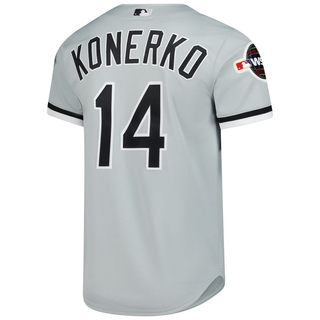 Chicago White Sox Paul Konerko Mitchell & Ness 2005 Cooperstown Authentic Jersey - Gray